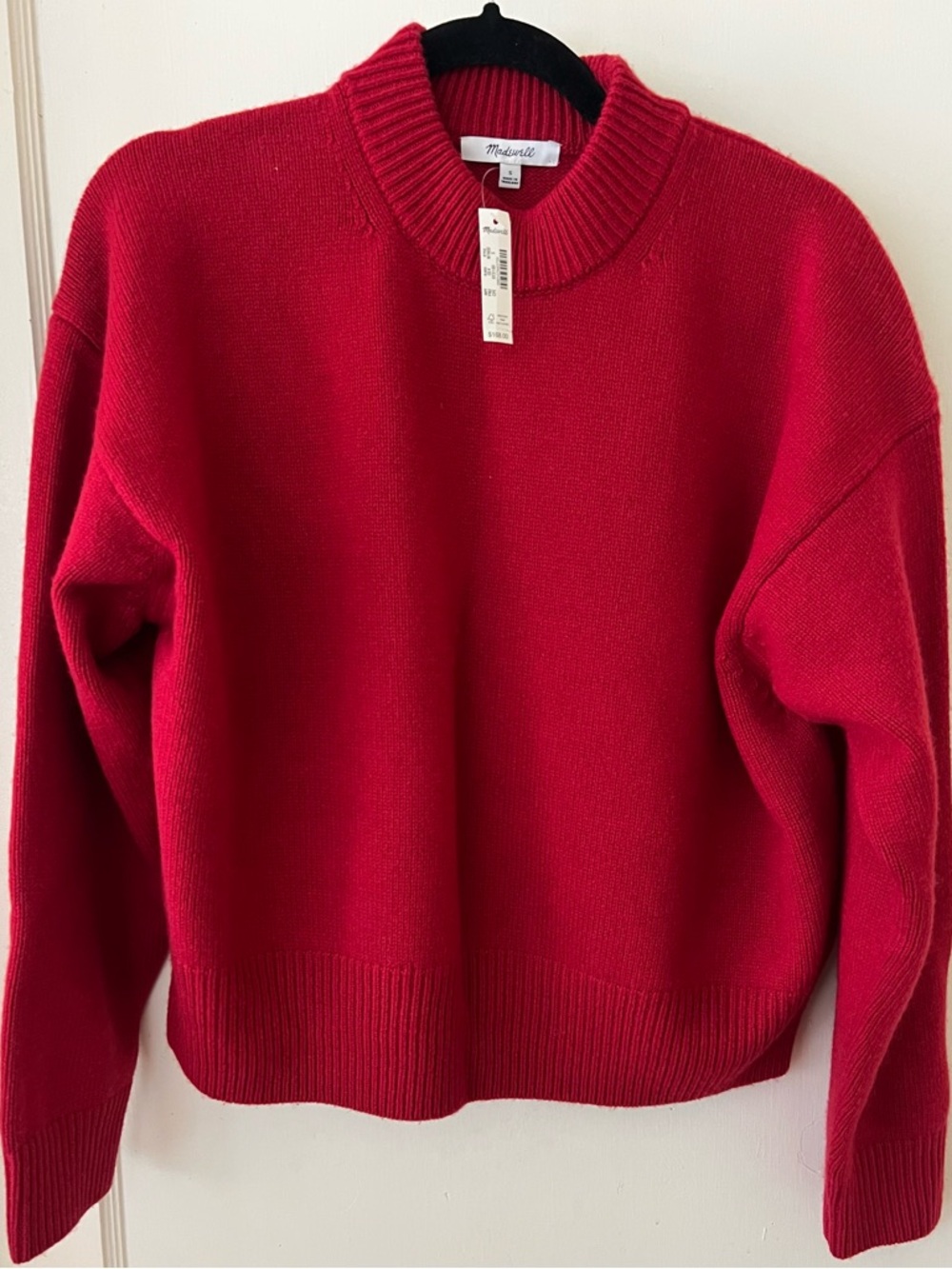 Madewell SoftWool Boxy Crewneck Sweater - Picture 6 of 8